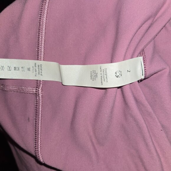 Lululemon Groove Flared Pant in a soft pink. - Picture 3 of 3